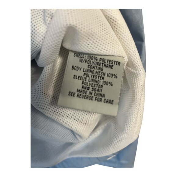 ZeroXposur Women’s XL Light Blue Full-Zip Windbreaker Jacket - Picture 12 of 12